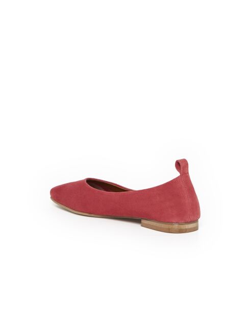 Caliopa 7 roze leren ballerina's