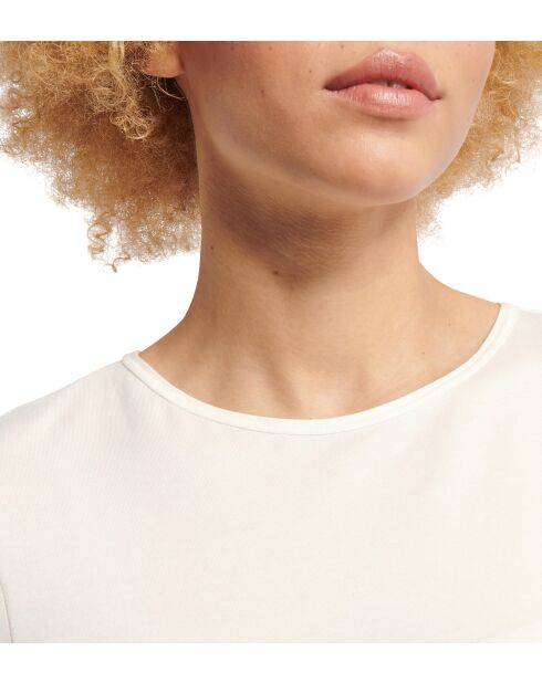 Ever Ease T-shirt van witte zijde