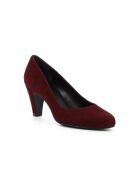 Escarpins Léontine 7 en cuir bordeaux