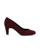Escarpins Léontine 7 en cuir bordeaux