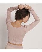 Crop-Top Aloe Die Nebelmalve, die schon immer infundiert wurde