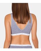 Reggiseno grigio 24/7 100 H