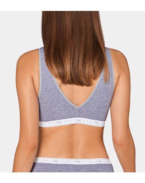 Reggiseno grigio 24/7 100 H