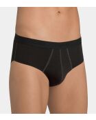 Set di 2 slip midi neri 24/7 H