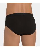 Set di 2 slip midi neri 24/7 H