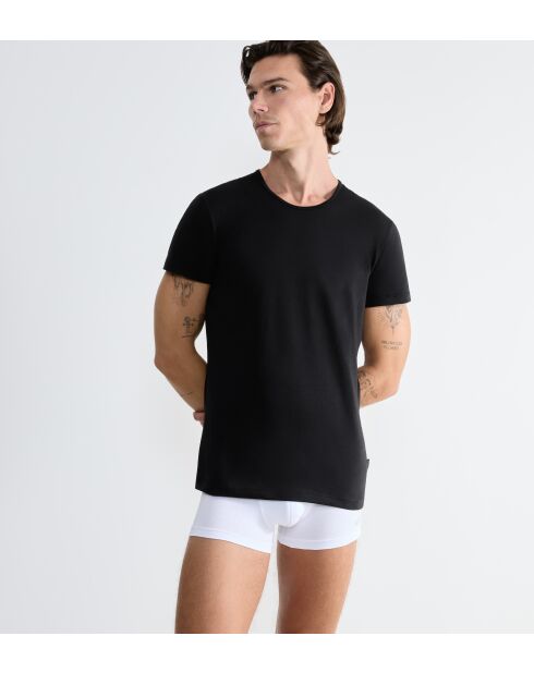 Confezione da 2 magliette nere 24/7 Sh03 O-Neck