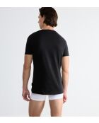 Confezione da 2 magliette nere 24/7 Sh03 O-Neck
