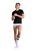 Confezione da 2 magliette nere 24/7 Sh03 O-Neck