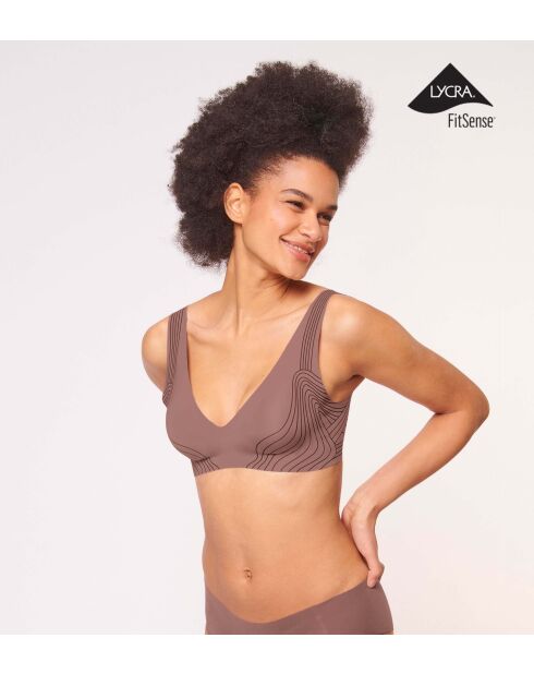 Soutien de gorge hipster zero feel n 2.0 ex cacao