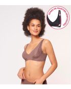 Soutien de gorge hipster zero feel n 2.0 ex cacao