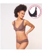 Soutien de gorge hipster zero feel n 2.0 ex cacao