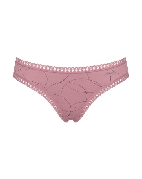 Set di 3 mini mutandine Go Crush rosa/malva