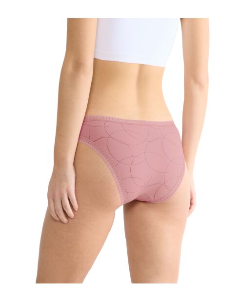 Set di 3 mini mutandine Go Crush rosa/malva