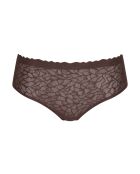 Slip a vita alta Zero Feel Lace 2.0 marrone ebano