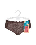 Slip a vita alta Zero Feel Lace 2.0 marrone ebano
