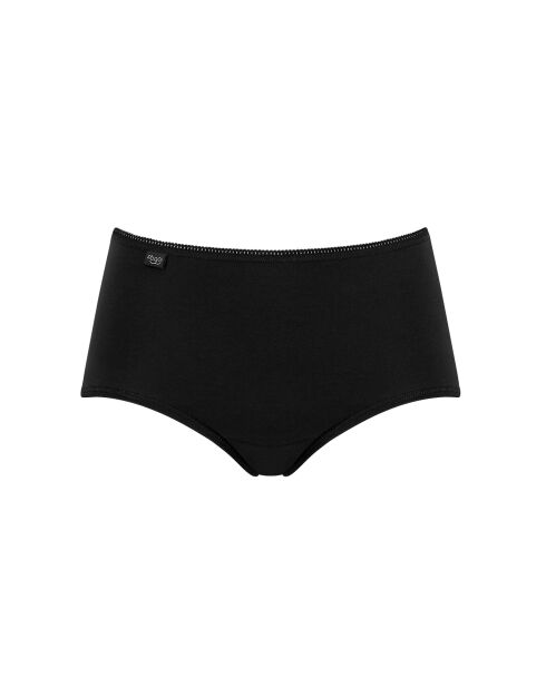 Set di 2 slip midi midi neri 24/7 in cotone H