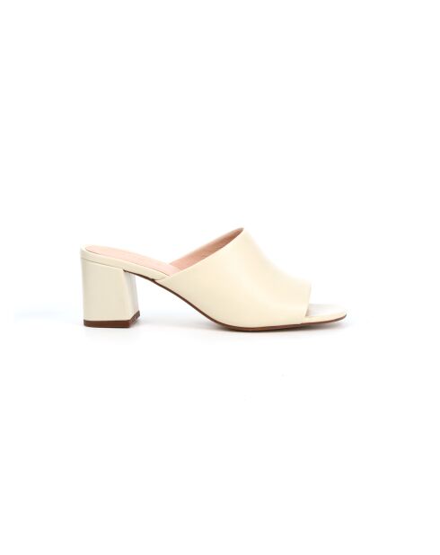Mules Ziggy 6 en cuir marron