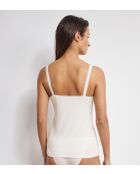 Set van 2 Go 01 zijden wit vest