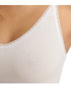 Set van 2 Go 01 zijden wit vest