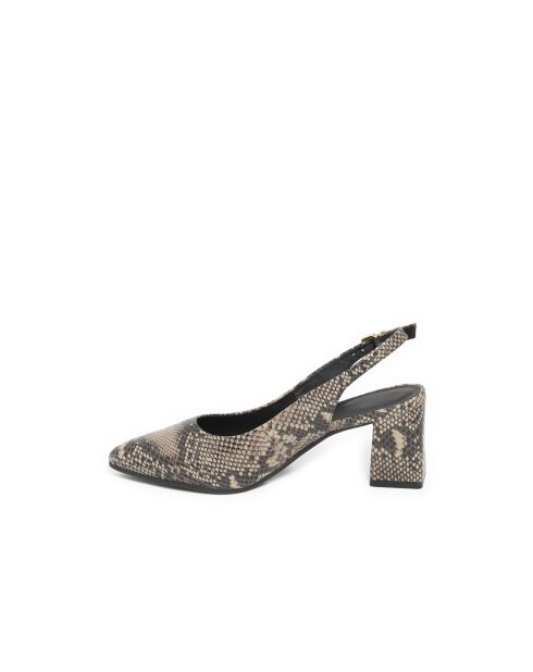 Slingbacks Julie aus Pythonleder