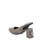 Slingbacks Julie aus Pythonleder