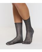 Chaussettes mi mollets transparentes