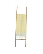 Fouta aus Baumwolle aus Ibiza-Baumwolle hellgelb - 100x200 cm