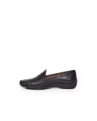 Mocassins Natalia en cuir noirs