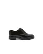 Derbies Alana en cuir noirs