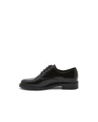 Derbies Alana en cuir noirs