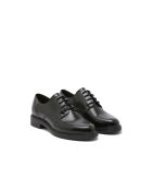 Derbies Alana en cuir noirs