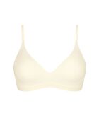 Wow Comfort 2.0 P versterkte bh zonder beugel in ecru wit