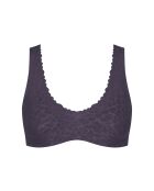 Zero Feel Lace 2.0 Blaubeer-Bralette