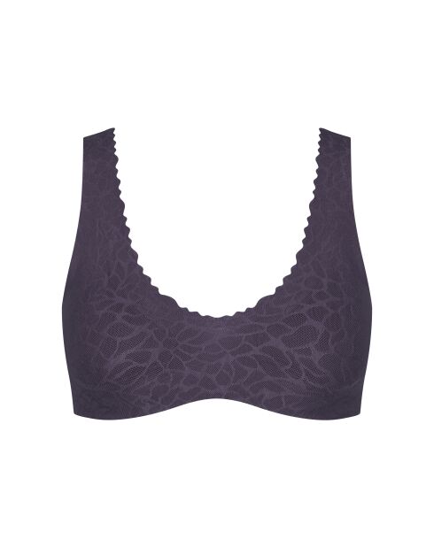 Zero Feel Lace 2.0 Blaubeer-Bralette