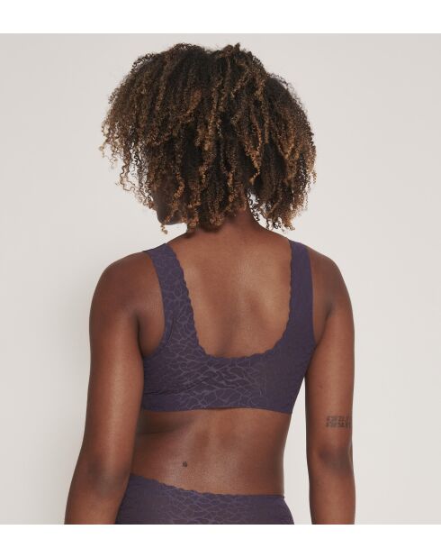 Zero Feel Lace 2.0 Blaubeer-Bralette