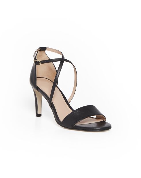 Escarpins Ilyana en cuir noirs