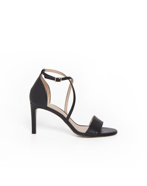 Escarpins Ilyana en cuir noirs