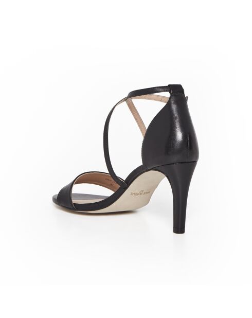 Escarpins Ilyana en cuir noirs