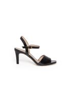 Sandalias de piel negras Flamme