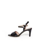 Sandalias de piel negras Flamme