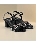 Sandalias negras Lorelei - Tacón: 5 cm