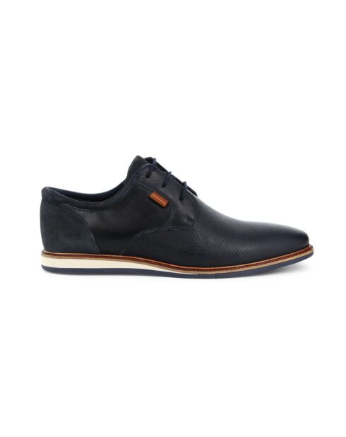 Derbies Thomas 7 en cuir bleus