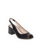 Sandales Lusia en cuir noires