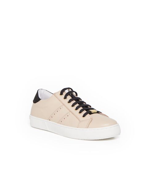 Low-Top-Sneakers Berkeley 6 aus rosafarbenem Leder