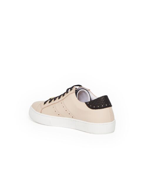 Low-Top-Sneakers Berkeley 6 aus rosafarbenem Leder