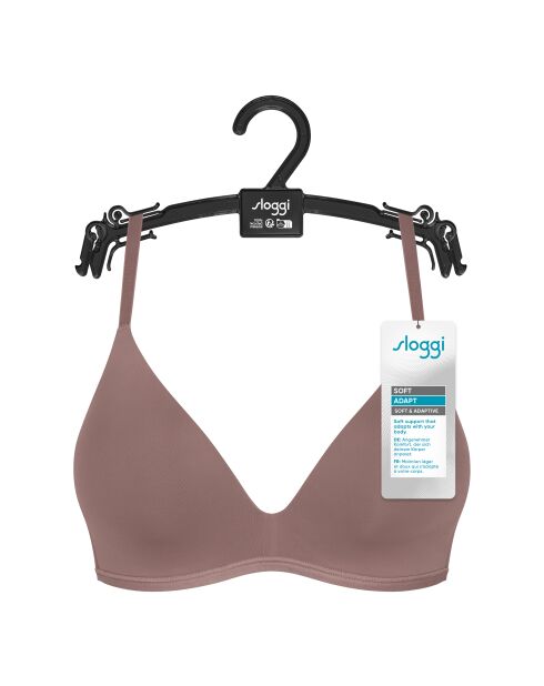 Sujetador Push-Up Soft Adapt Pu Cocoa