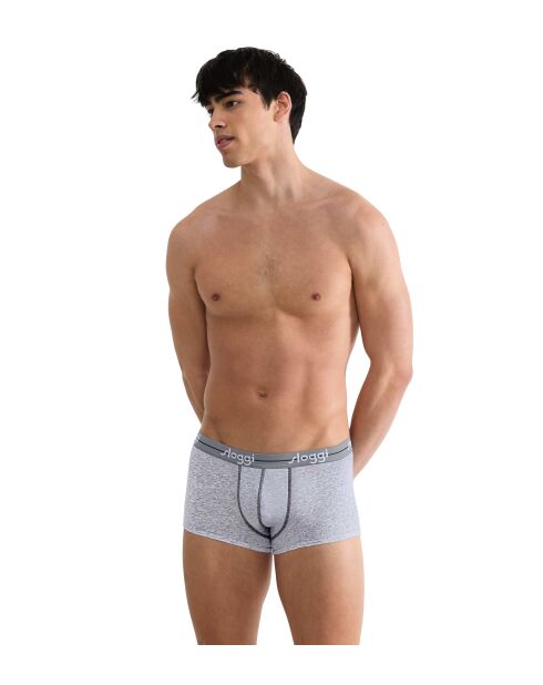 Lot de 2 shorties Start gris/noir
