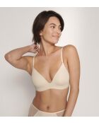 Natuurlijke, zachte, aanpasbare PU-push-up bh