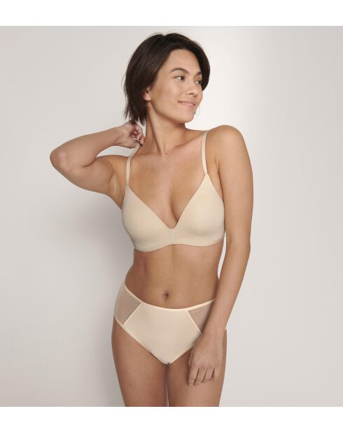 Natuurlijke, zachte, aanpasbare PU-push-up bh