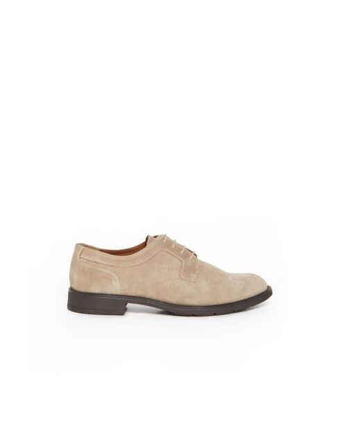 Derbies Cerny en cuir beiges